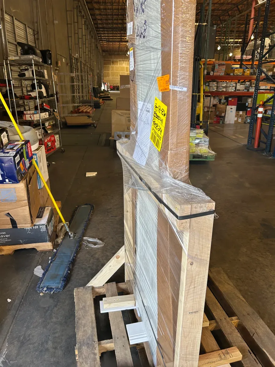 48 in. x 80 in. Solid Core Primed Composite Double Prehung French Door with Catch ball and Oil Rubbed Bronze Hinges - image 5