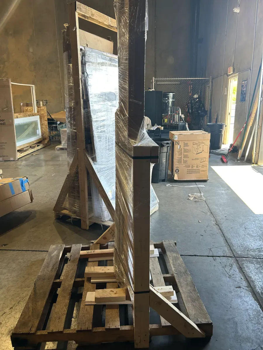 48 in. x 80 in. Solid Core Primed Composite Double Prehung French Door with Catch ball and Oil Rubbed Bronze Hinges - image 3