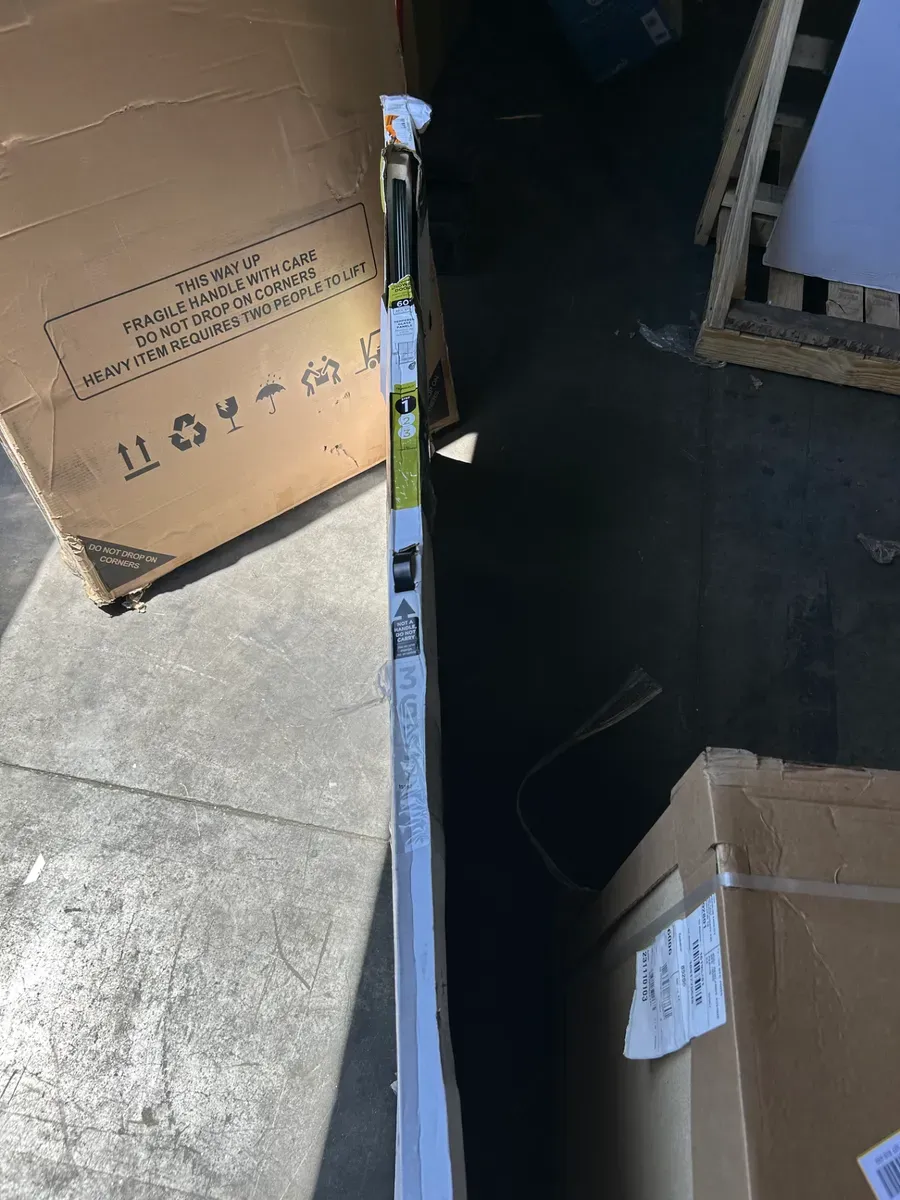 Portwood 52 to 60 in. W x 70-1/4 in. H Semi-Frameless Sliding Shower Door in Chrome with 1/4 in. Clear Glass - image 4