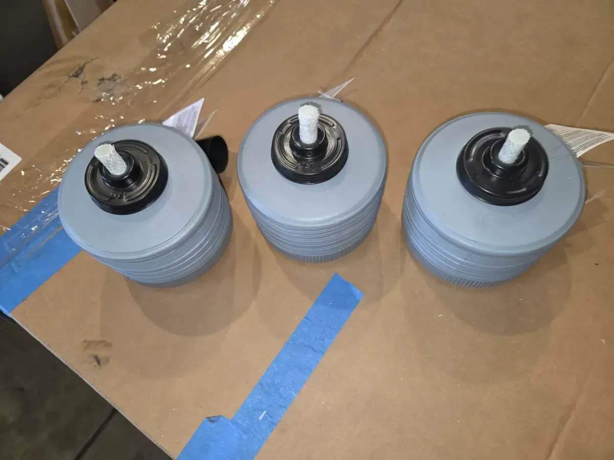 *** sed of 3 pack ***6.6 in. Table Torch Glass Morning Horizon Blue Outdoor - image 4