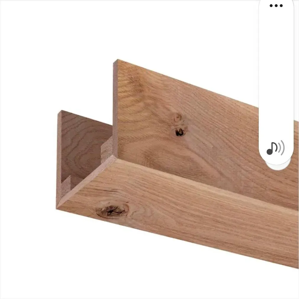 *** Pallet of 6 box ** 5.5 in. W x 5.5 in. H x 92 in. L Rustic Box Faux Beam - image 1