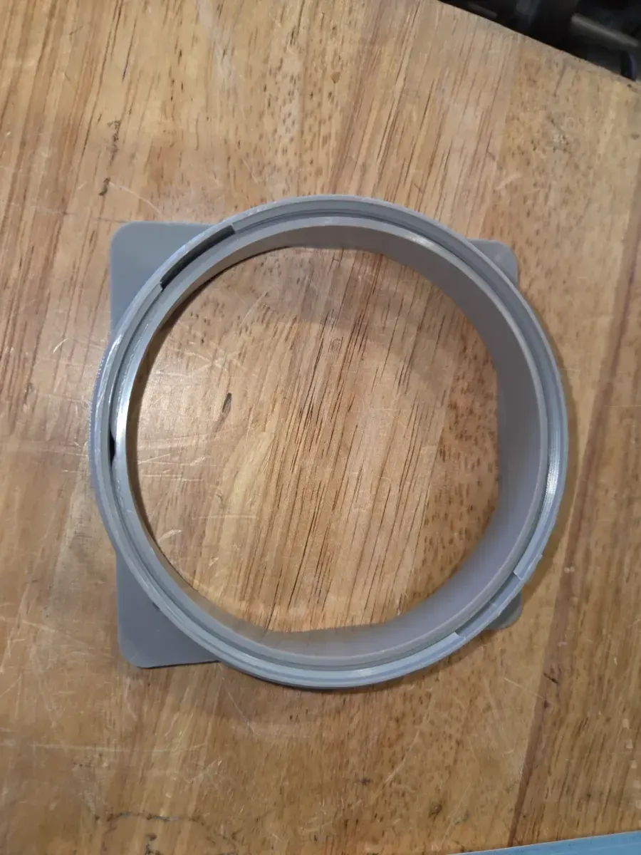 Watershield Shower System 4 in. Bronze Square Grid Drain Grate - image 4