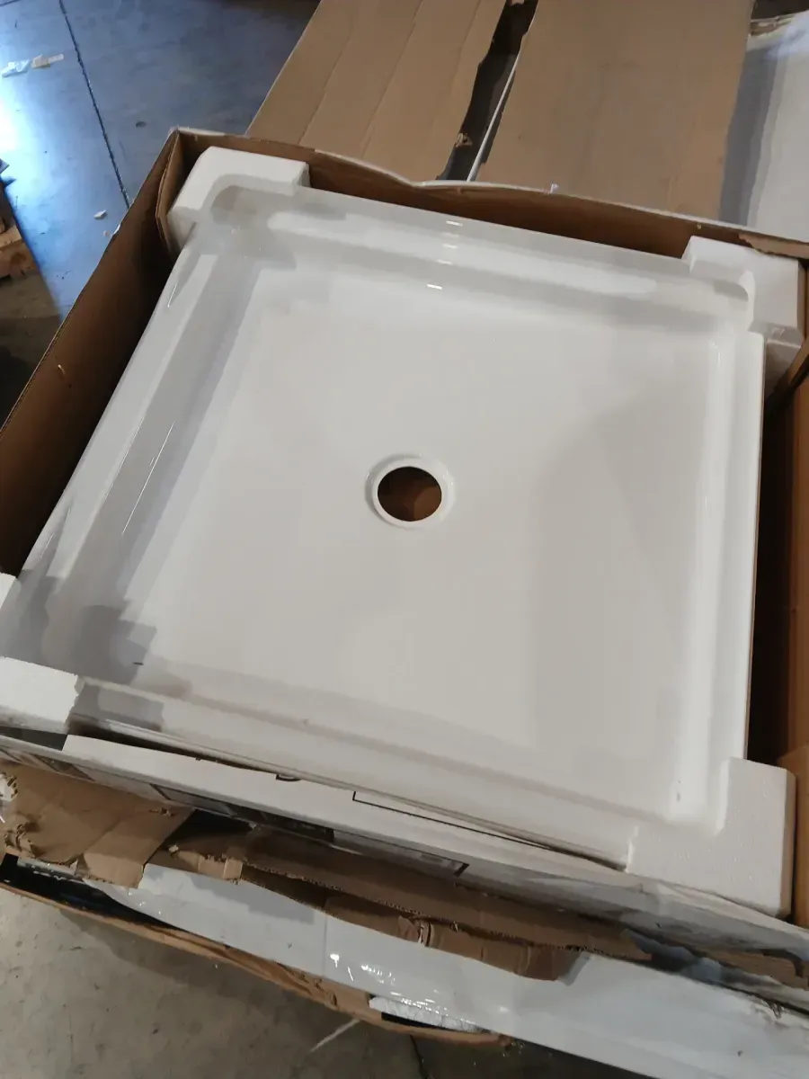 Pallet of different Shower wall sets up and Shower base  - image 4