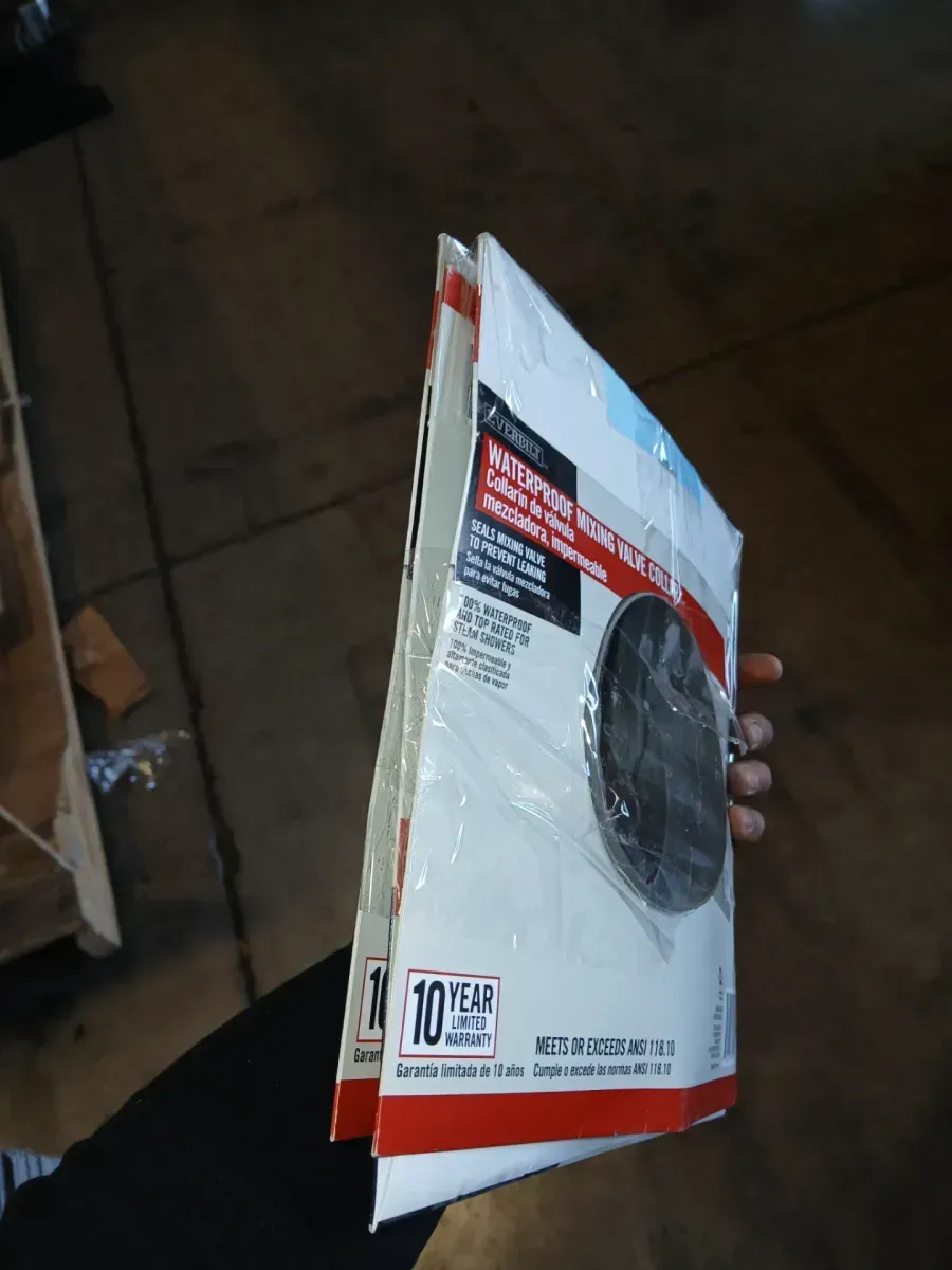 *** Pack of 3 *** Watershield Shower System Seal 8 in. Waterproof Mixing Valve - image 2