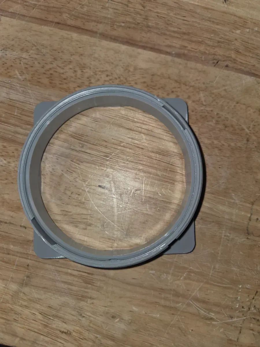 Watershield Shower System 4 in. Bronze Square Grid Drain Grate - image 4