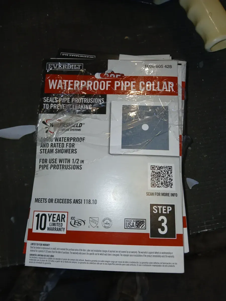 *** Pack of 22 *** Watershield Shower System Pre-Formed 90° Waterproofing Outside Corners (2-Pack) - image 3