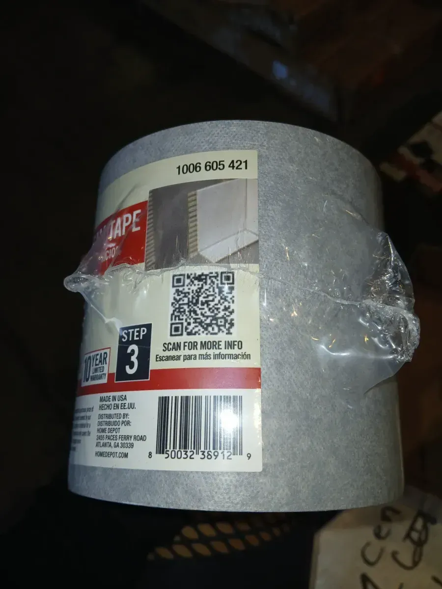 *** Pack of 5 *** Watershield Shower System 66 ft. x 4-3/4 in. Waterproofing Strip - image 3