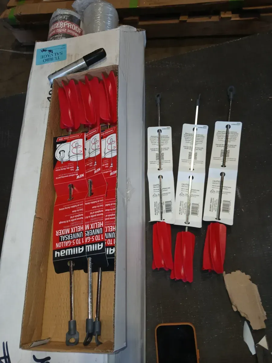 *** Pack of 6 *** 5 Gal. Paint Mixer Narrow Head - image 2