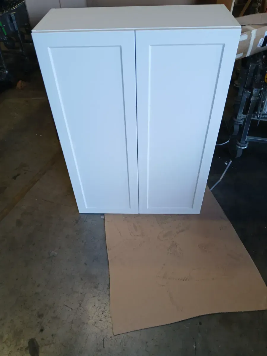 Designer Series Melvern 30 in. W x 12 in. D x 42 in. H Assembled Shaker Wall Kitchen Cabinet in White - image 3