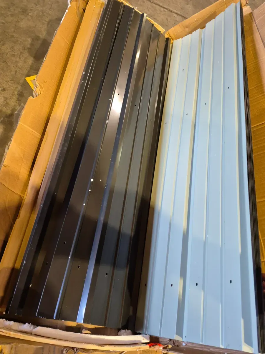 10 ft. W x 8 ft. D Outdoor Storage Metal Shed with Floor Foundation, Lockable Door and Vents, Brown (80 sq. ft.) - image 3