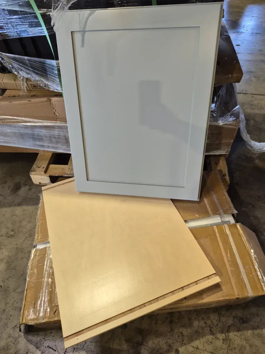 Avondale 24 in. W x 12 in. D x 30 in. H Ready to Assemble Plywood Shaker Wall Kitchen Cabinet in Dove Gray - image 3