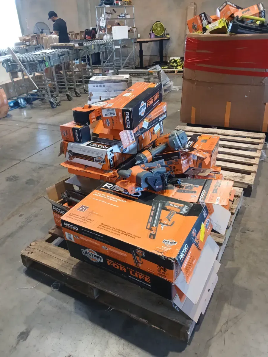 Pallet of 25 non-functional RIDGID brand items - image 1