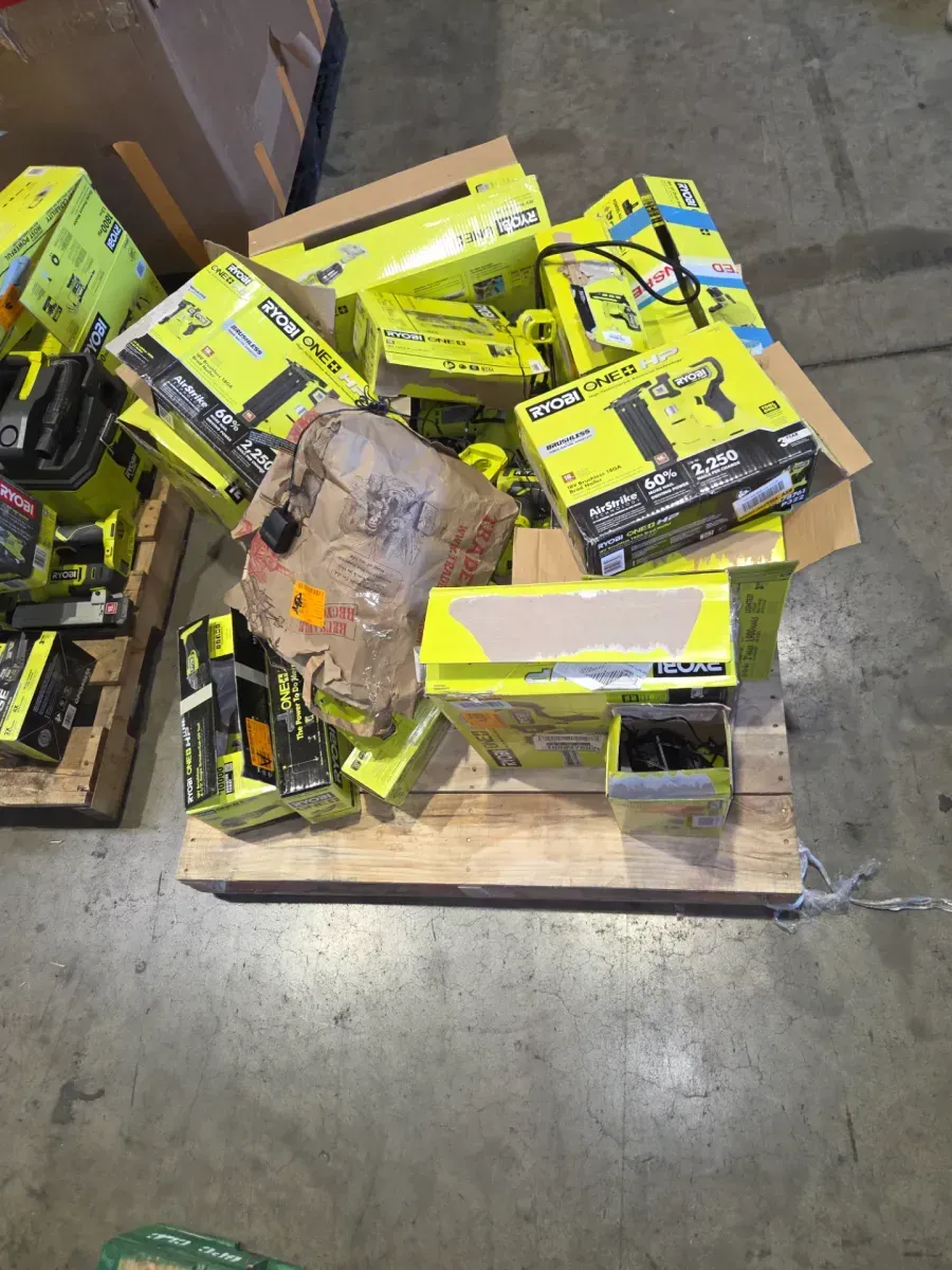 Pallet of 25 RYOBI products—do not work. - image 1