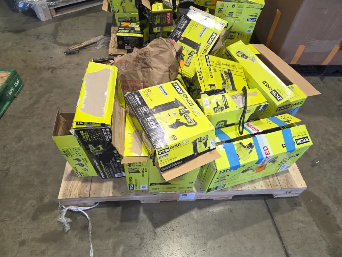 Pallet of 25 RYOBI products—do not work. - image 2