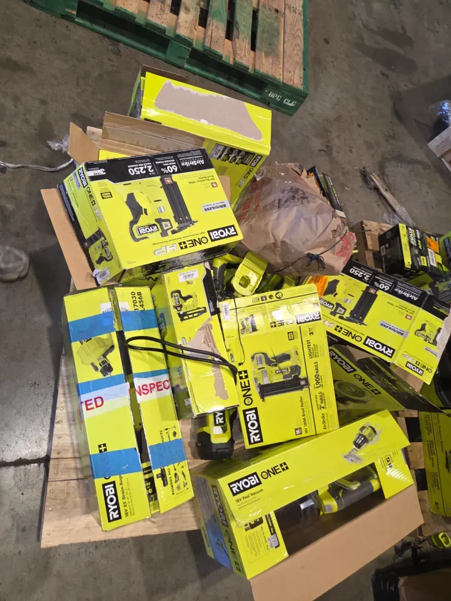Pallet of 25 RYOBI products—do not work. - image 3