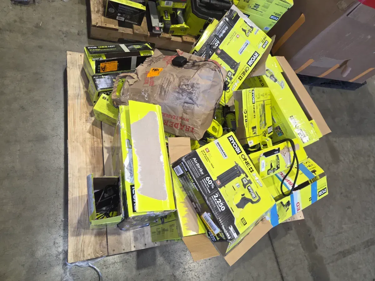 Pallet of 25 RYOBI products—do not work. - image 4