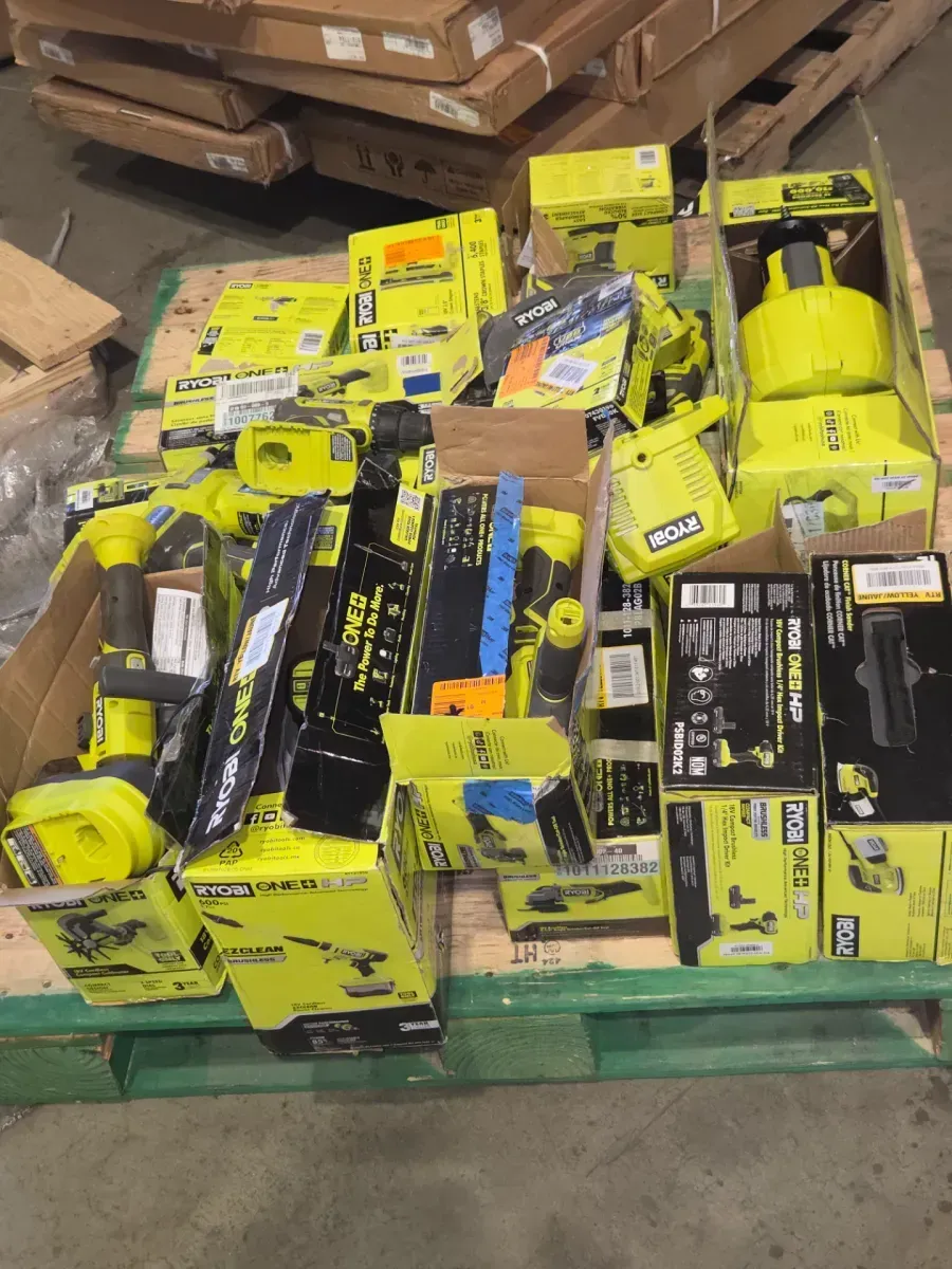 Pallet of 25 damaged RYOBI products - image 2