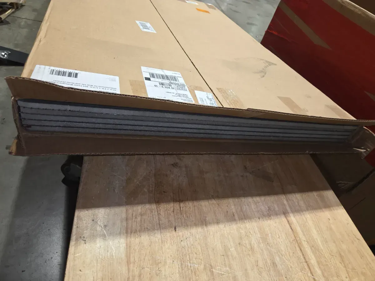 Watershield Shower System 32 in. x 4 ft. x 1/2 in. Wall Tile and Stone XPS Foam Waterproof Backer Board (5-Pack) - image 4