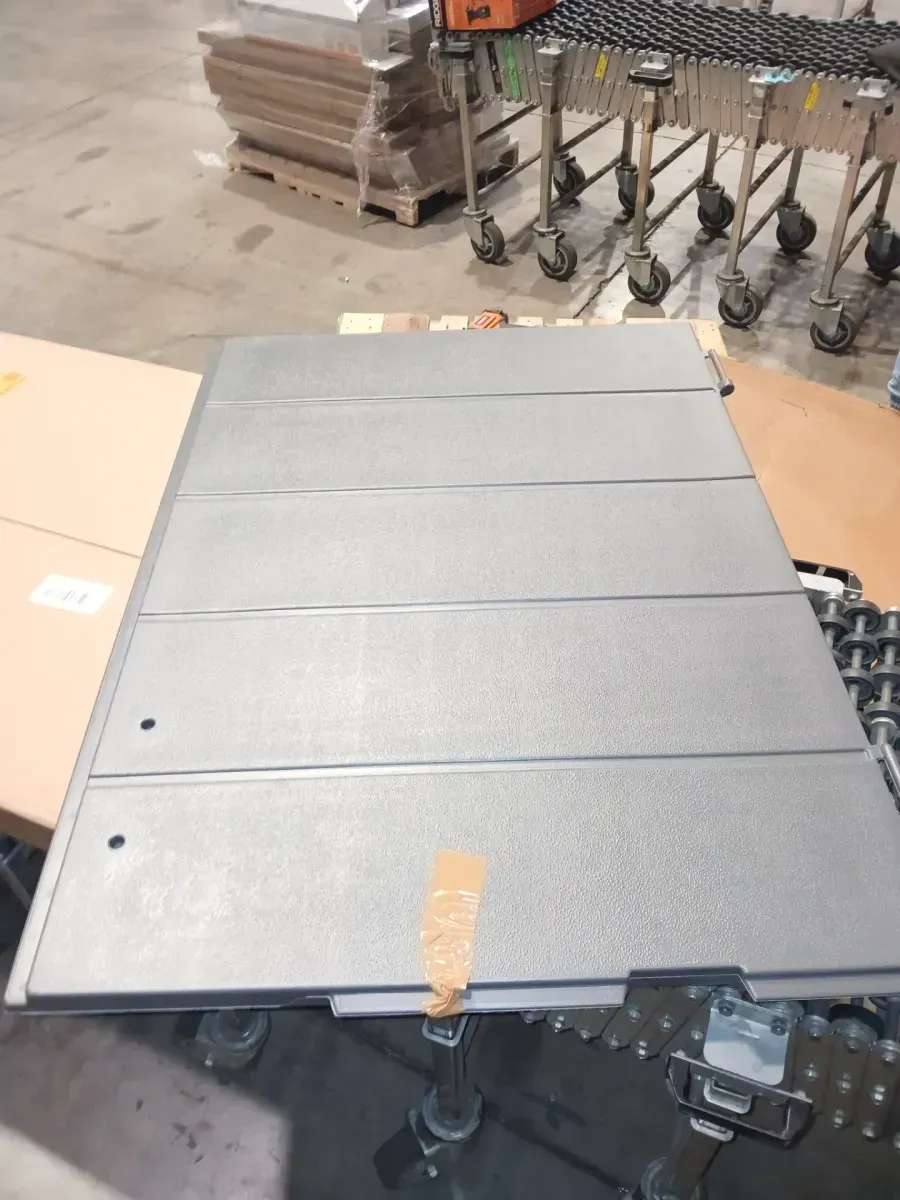 Stow-Away 4 ft. W x 6 ft. D Plastic Resin Horizontal Storage Shed (22 sq. ft.) in Peppercorn (Gray) - image 4