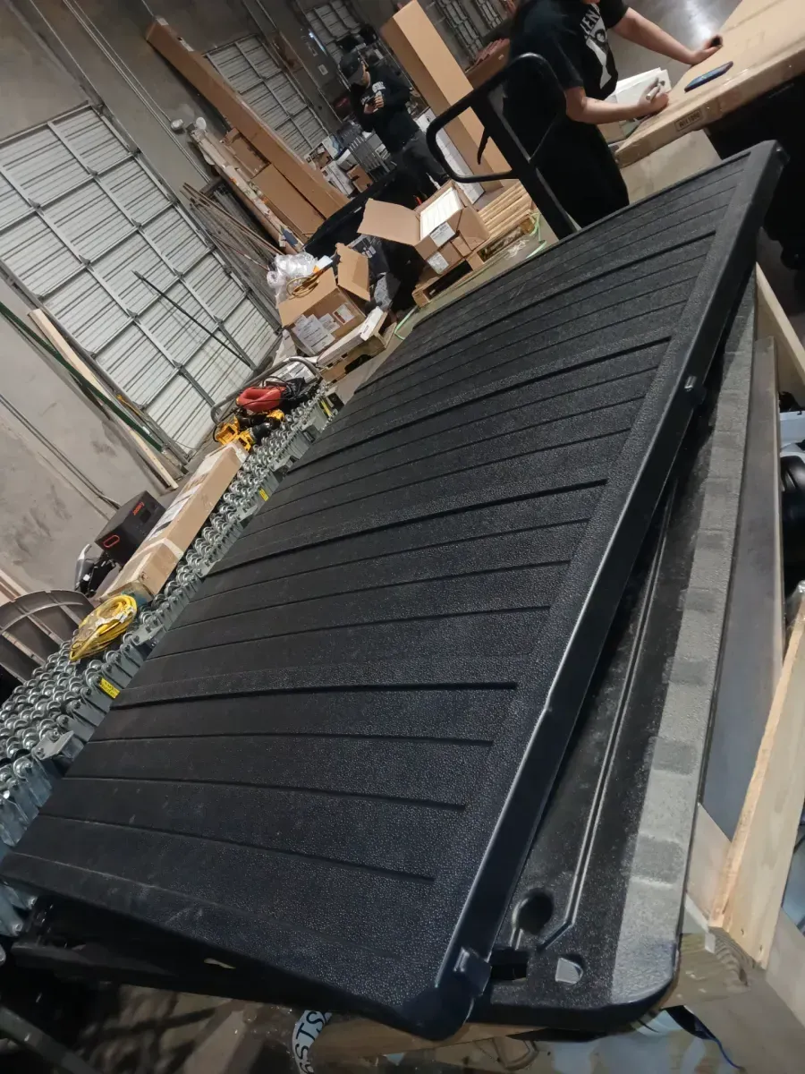 Stow-Away 4 ft. W x 6 ft. D Plastic Resin Horizontal Storage Shed (22 sq. ft.) in Peppercorn (Gray) - image 9