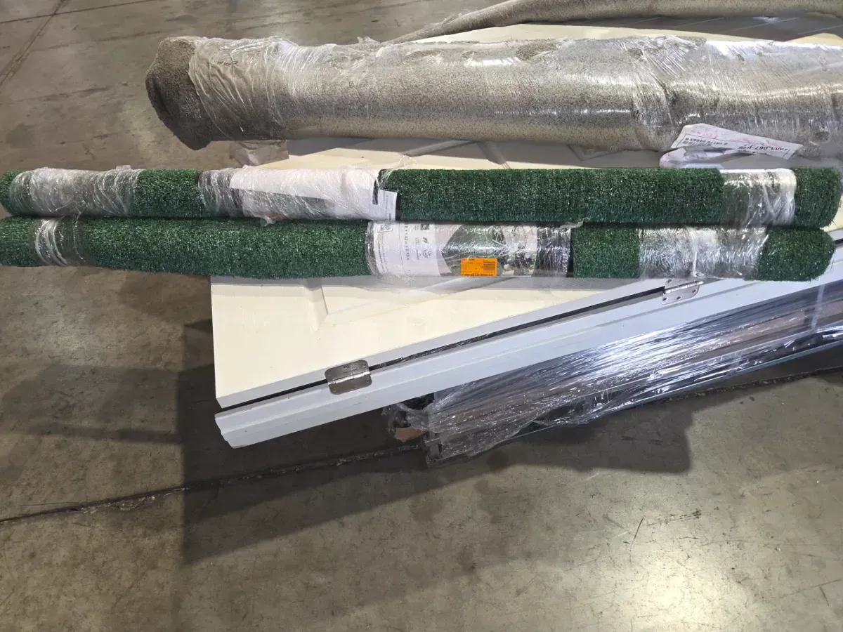 ***pack of 3***Emerald Green Precut Turf 6 ft. x 8 ft. Artificial Grass Rug - image 3