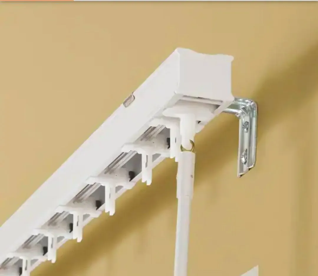 White Vertical Blinds Head Rail for Sliding Doors or Windows - 58 in. W - image 1