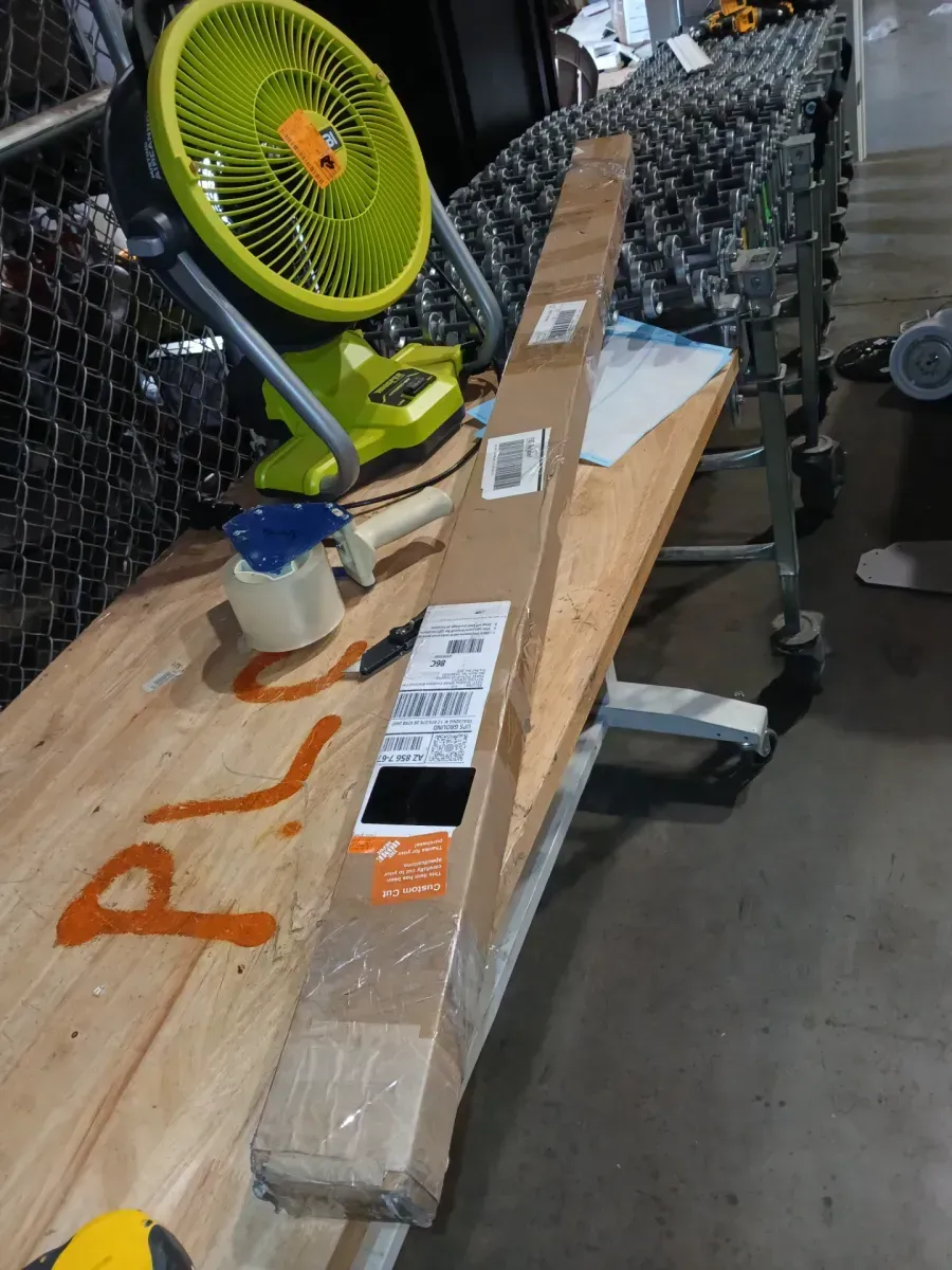 White Vertical Blinds Head Rail for Sliding Doors or Windows - 58 in. W - image 4