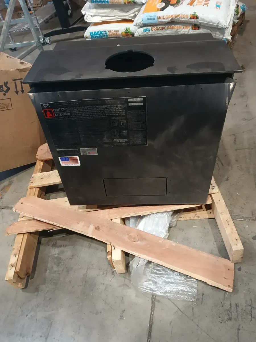 Medium 2,200 sq. ft. EPA Certified Wood Stove with Pedestal and Stainless Steel Ash Lip - image 3