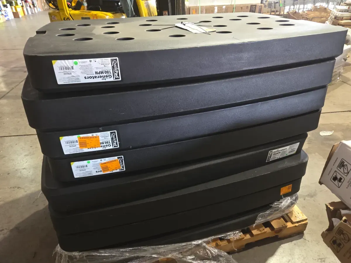 *** pack of 8***QwikPad QT8230 Hurricane Rated Pad For Generac/Honeywell 9-26 kW Generator - image 3