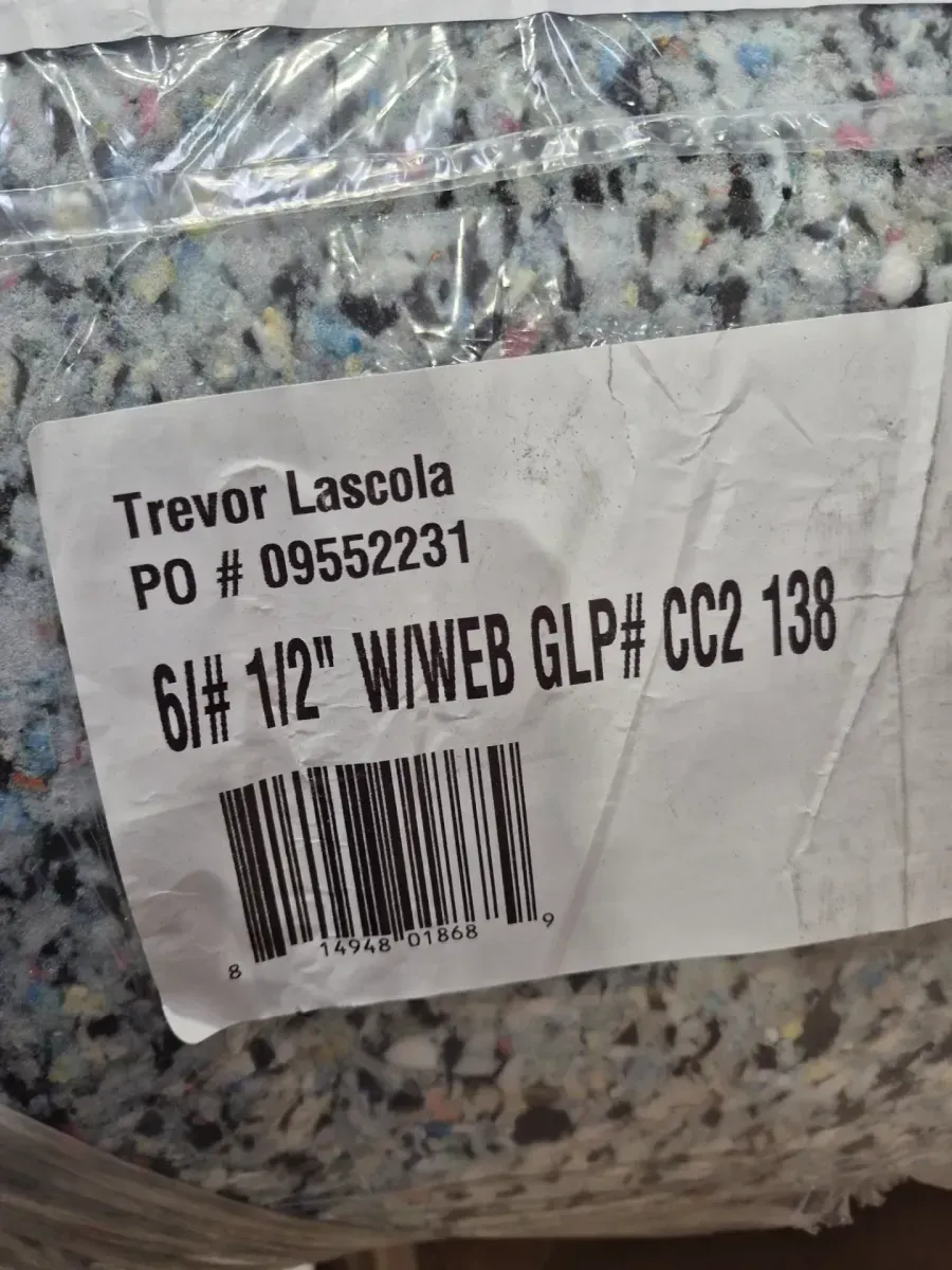 1/2 in. Thick 6 lb. Density Carpet Cushion - image 2