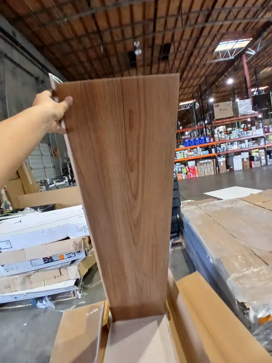 *** Pallet of 9 box with set of 2 (18 piece) *** Clermont 43.18 mm. T x 48 in. L x 12.2 in. W Stair Tread, Riser & Return Kit (Set of 2) - image 4