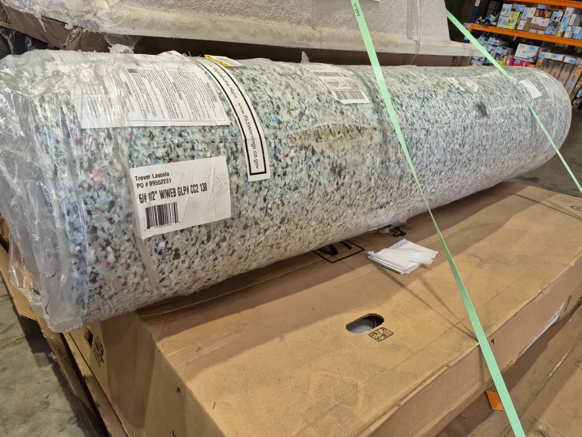 1/2 in. Thick 6 lb. Density Carpet Cushion - image 3