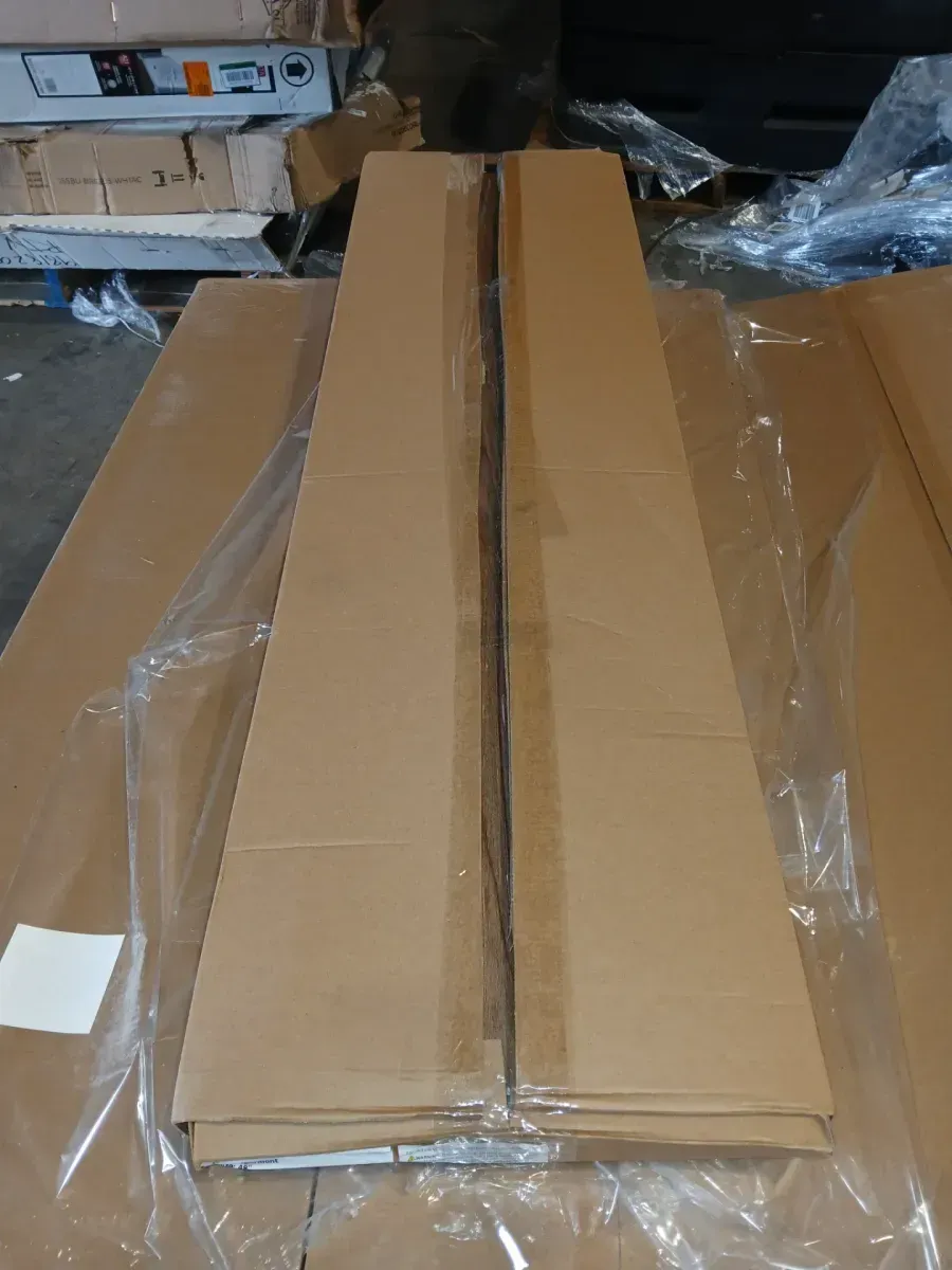 *** Pallet of 9 box with set of 2 (18 piece) *** Clermont 43.18 mm. T x 48 in. L x 12.2 in. W Stair Tread, Riser & Return Kit (Set of 2) - image 5