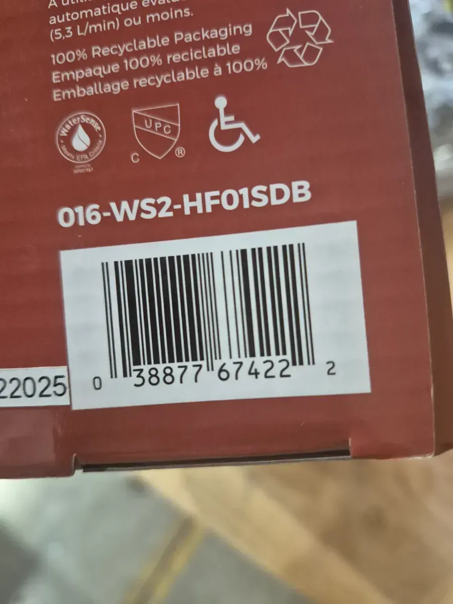 HydroFuse 6-Spray Wall Mount Handheld Shower Head 1.75 GPM in Polished Chrome - image 2