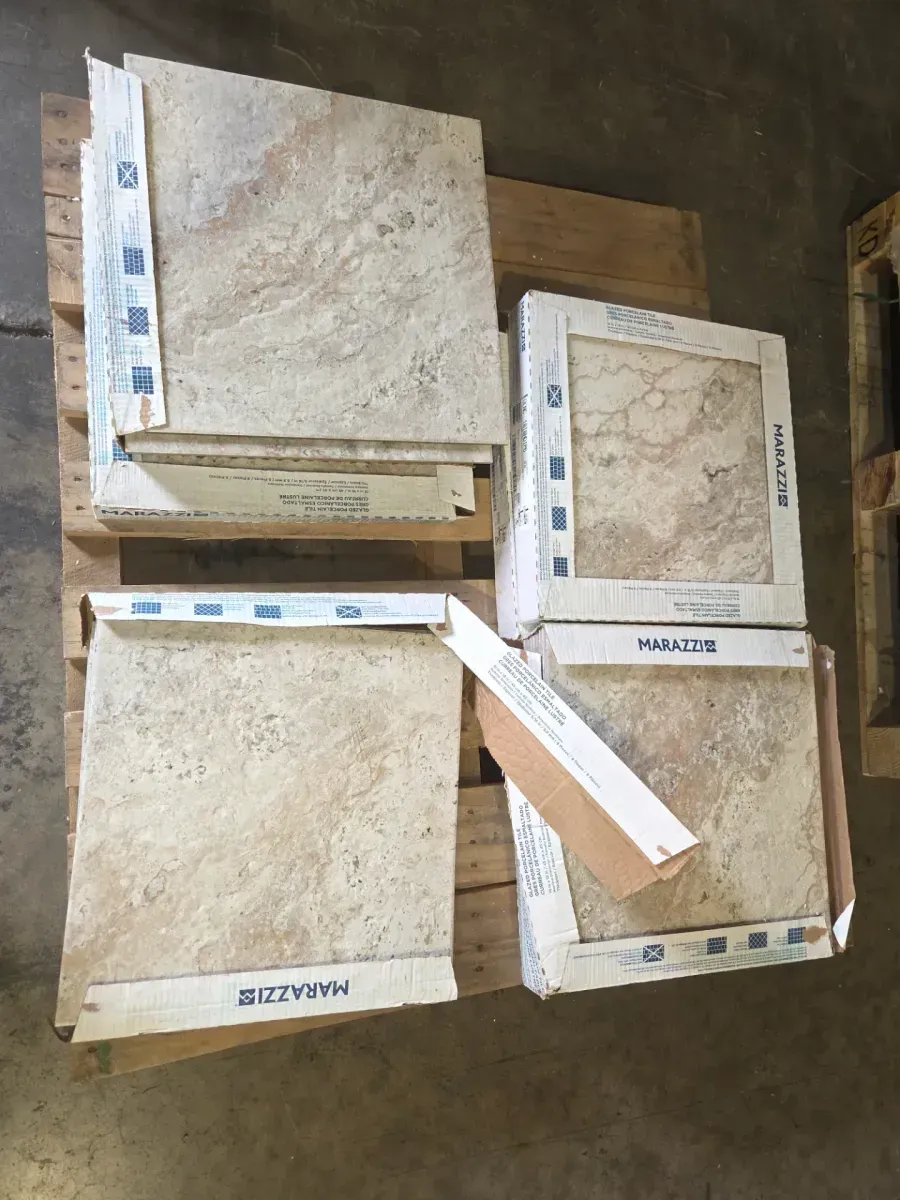 ***pallet of 7 case (123.2 sq. ft./case)*** avisano Trevi 18 in. x 18 in. Porcelain Floor and Wall Tile (17.6 sq. ft./case) - image 2