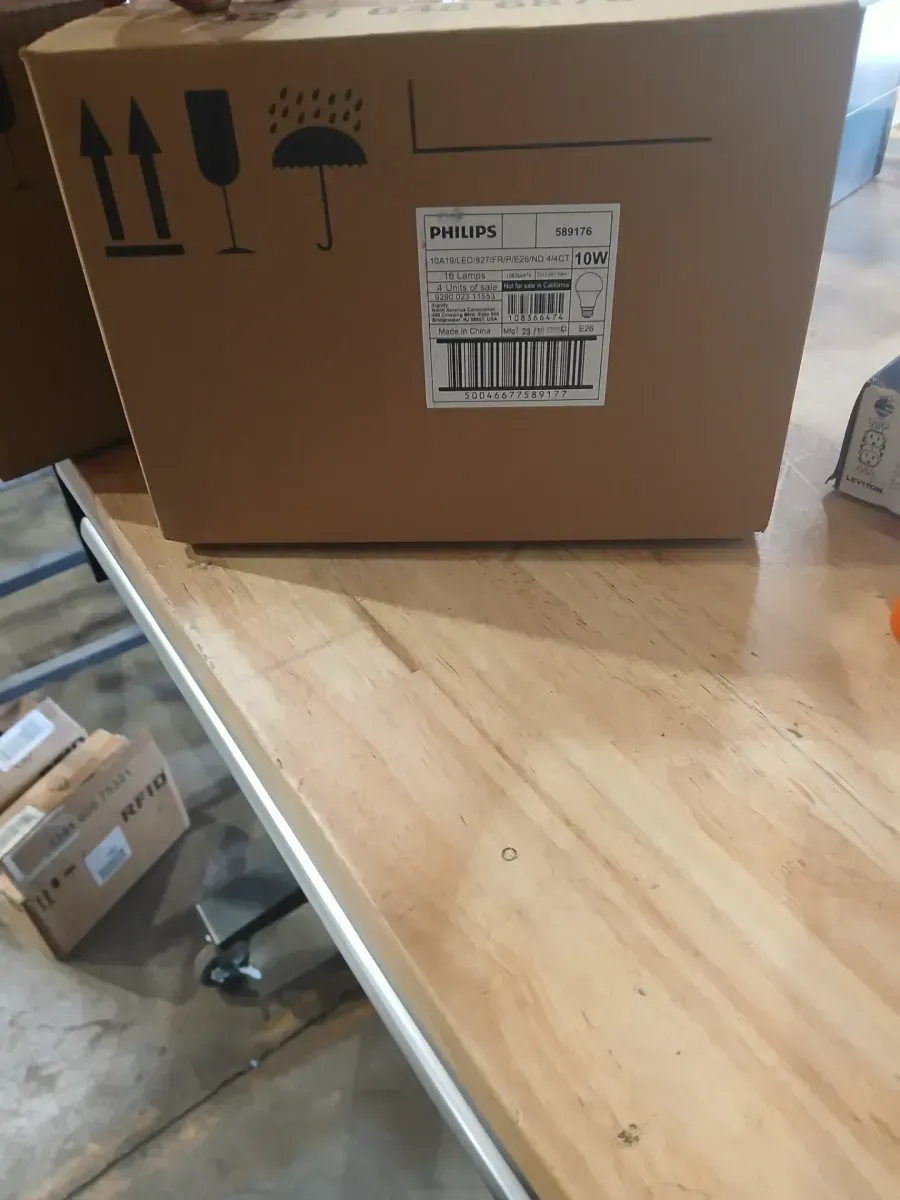 75-Watt Equivalent A19 Non-Dimmable General Purpose E26 Medium Base LED Light Bulb, Daylight 5000K (12-Pack) - image 2