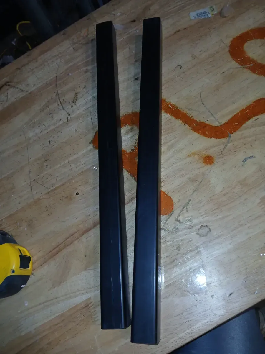 *** 5/5 box *** Urbana 39 in. L x 77 in. H Vinyl Modern Trellis, Slate Gray - image 3