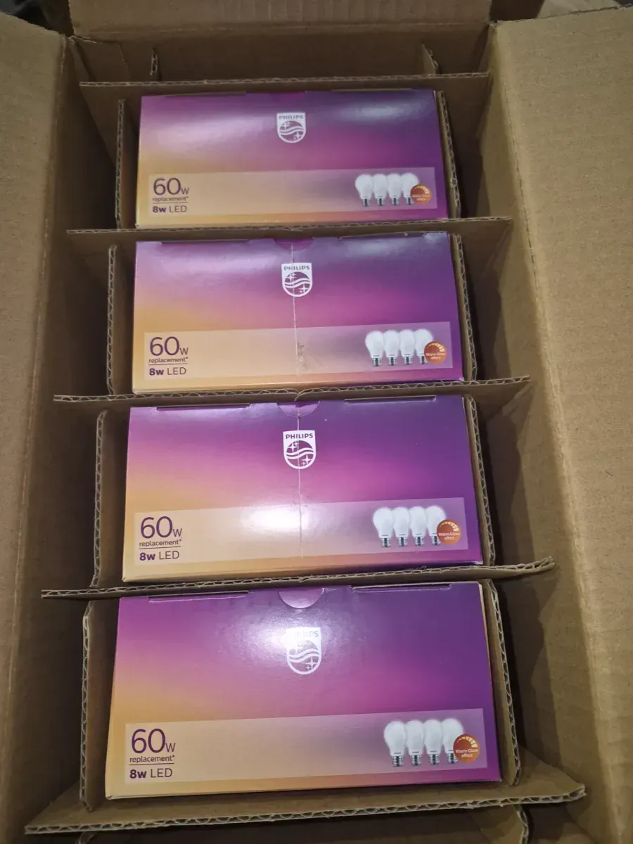 ***pack of 4***60-Watt Equivalent A19 Ultra Definition Dimmable E26 LED Light Bulb EyeComfort Soft White with Warm Glow 2700K (4-Pack) - image 5