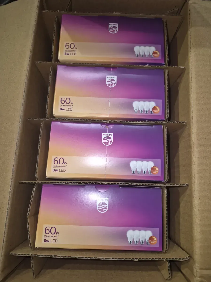 ***pack of 4***60-Watt Equivalent A19 Ultra Definition Dimmable E26 LED Light Bulb EyeComfort Soft White with Warm Glow 2700K (4-Pack) - image 5