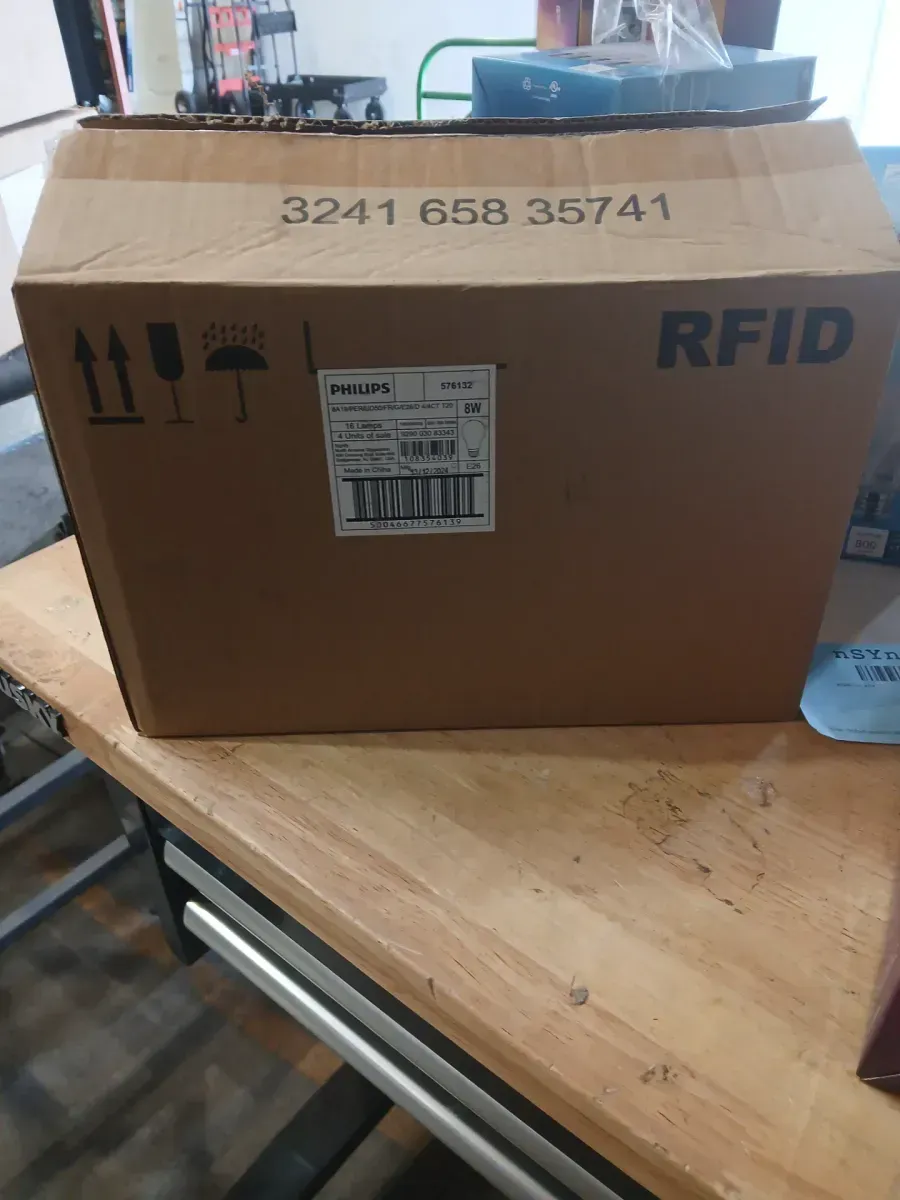 ***pack of 4***60-Watt Equivalent A19 Non-Dimmable E26 LED Light Bulb With EyeComfort Technology Soft White 2700K (4-Pack) - image 2