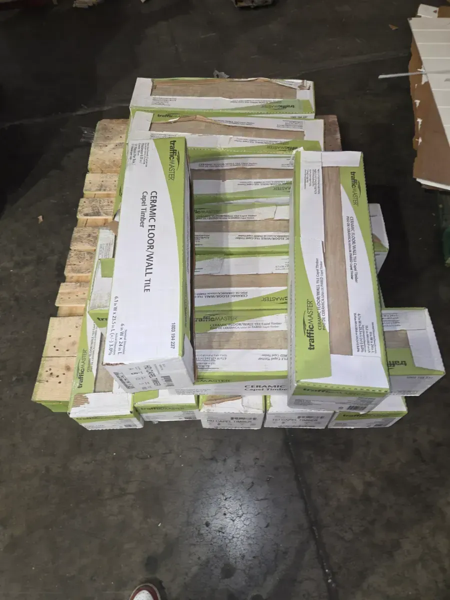 *** Case of 32 (544sq. ft. /Case)*** Capel Timber 6 in. x 24 in. Matte Ceramic Wood Look Floor and Wall Tile (17 sq. ft. /Case) - image 3