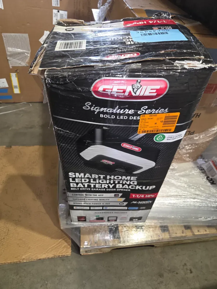 1-1/4 HP Smart Belt Garage Door Opener with LED Lighting, Battery Backup and Outdoor Cam Battery Security Camera - image 10