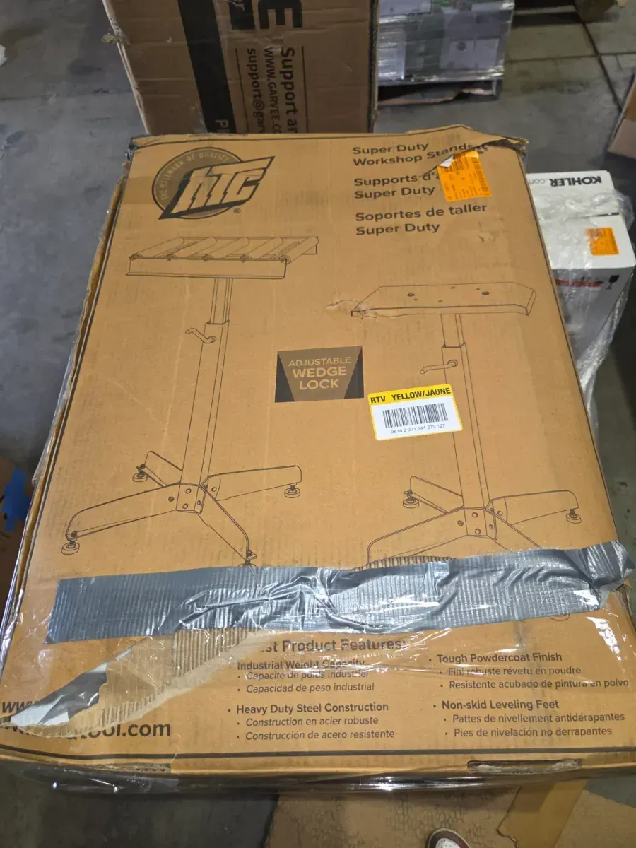 15 in. W Powder Coated Steel Roller Table Portable Conveyor - image 6