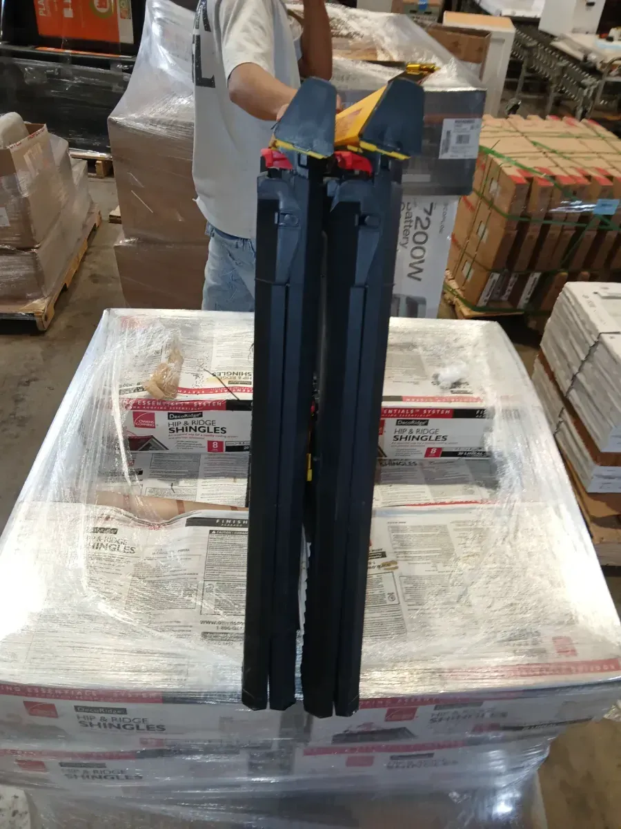 32 in. H Plastic 2-Way Adjustable Folding Sawhorse (2 Pack) - image 2