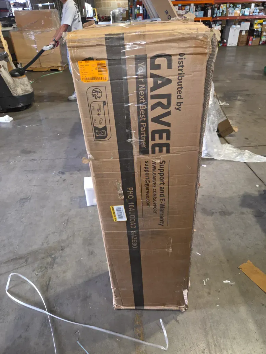 10 ft. x 20 ft. Pop Up Canopy Tent Outdoor Canopy with No Removable Sidewall 1-Person Set Up Heavy Duty Commercial Tent - image 5