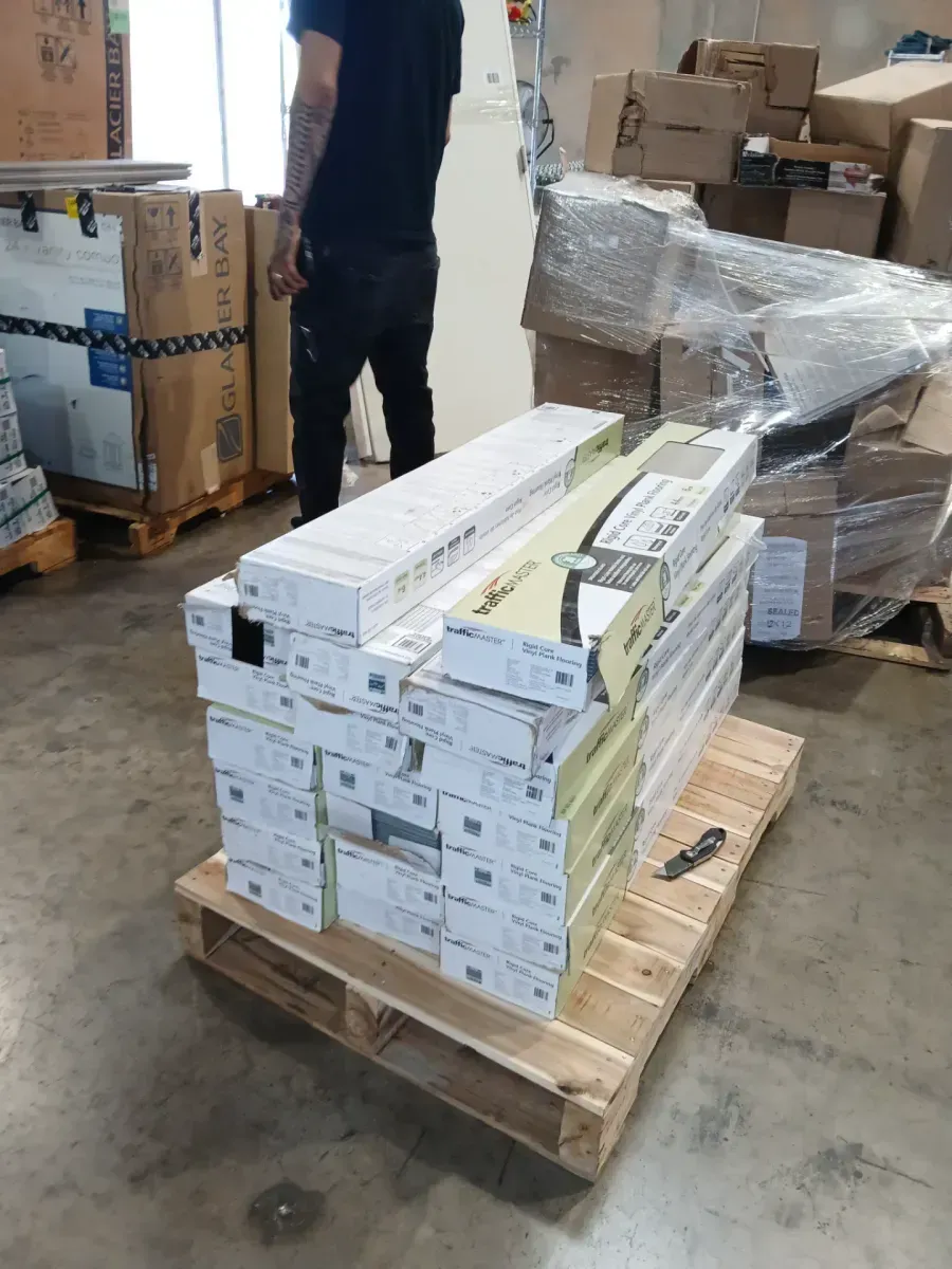 *** Pallet of 20 case (479 sq. ft./case)*** Breaksea Island 6 MIL x 6 in. x 36 in. Waterproof Click Lock Vinyl Plank Flooring (23.95 sq. ft./case) - image 2