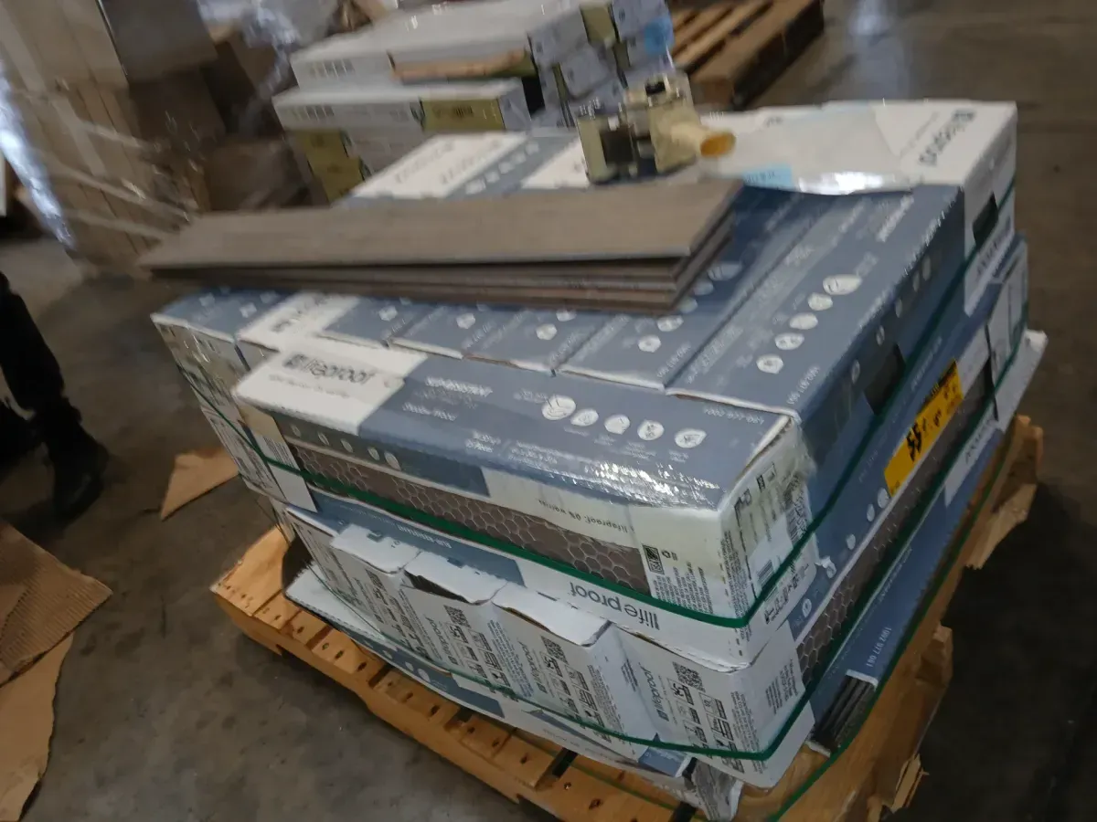 *** Pallet of 24 case (349.2  sq. ft. /case)***  Shadow Wood 6 in. x 24 in. Porcelain Floor and Wall Tile (14.55 sq. ft. /case) - image 3