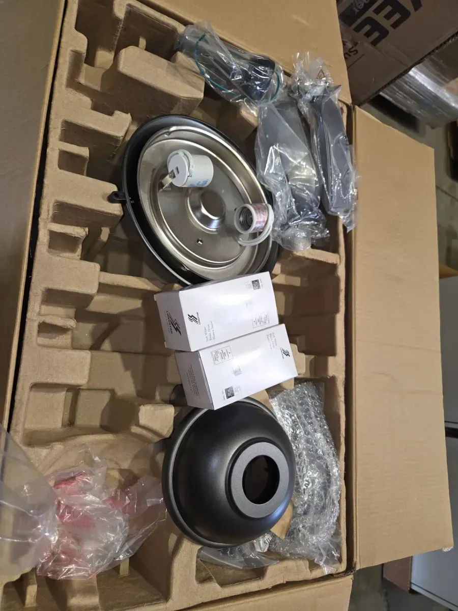 Gazebo III 52 in. Indoor/Outdoor Wet Rated Natural Iron Ceiling Fan with LED Bulbs Included - image 2