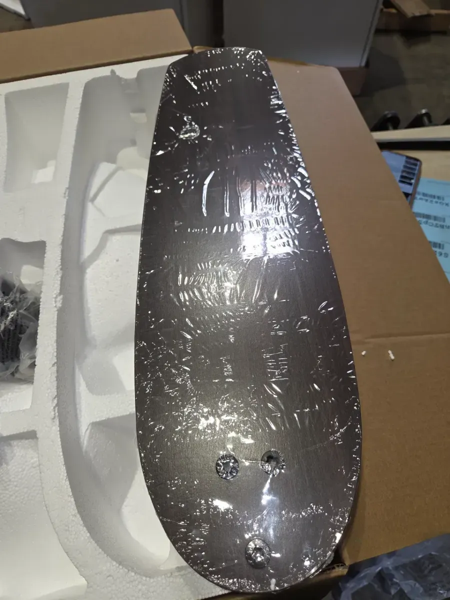 Donegan 52 in. LED Indoor Fresh White Ceiling Fan with 3-Light - image 3