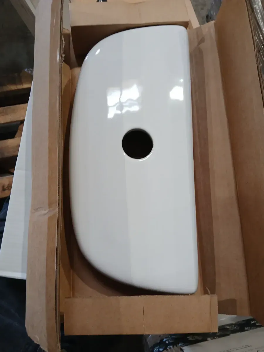 12 in. Rough In 2-Piece 1.1 GPF/1.6 GPF Dual Flush Round Toilet in White, Seat Included - image 6